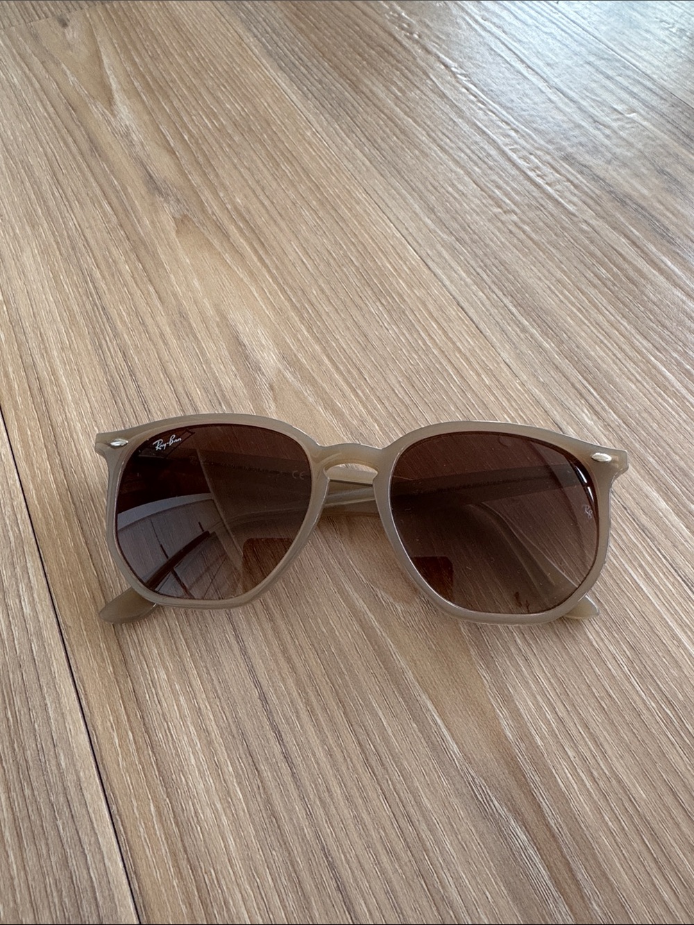 Ray-Ban RB4306 Beige Sunglasses